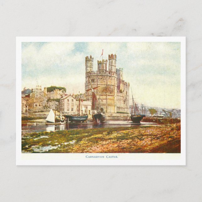 Postal Castillo Carnarvon Vintage (Anverso)