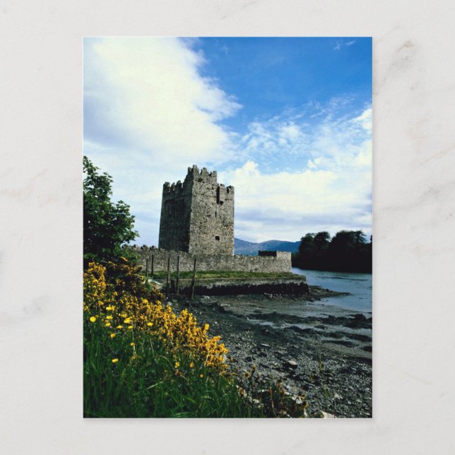 Postal Castillo de agua estrecha, County Down, Irlanda en (Anverso)