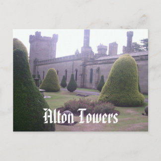 Postal Castillo de Alton Towers