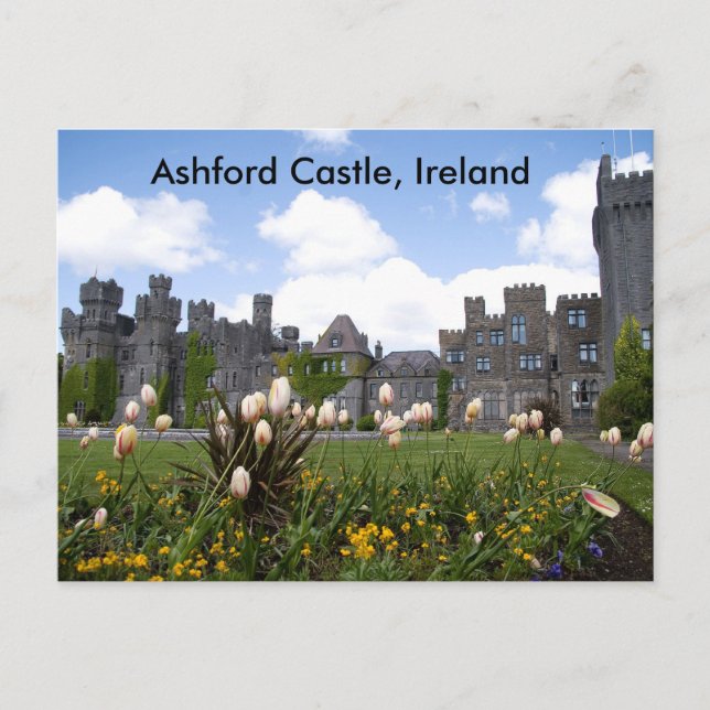 Postal Castillo de Ashford, Irlanda (Anverso)