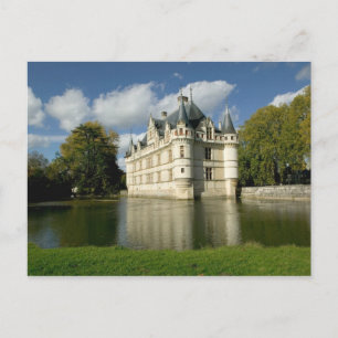 Postal Castillo de Azay-le-Rideau, Indre-et-Loire, 2