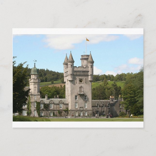 Postal Castillo de Balmoral, Escocia, Reino Unido (Anverso)