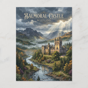 Postal Castillo de Balmoral Reino Unido