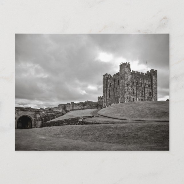 Postal Castillo de Bamburgh Inglaterra (Anverso)