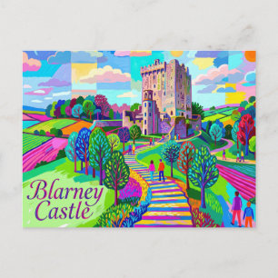Postal Castillo de Blarney Irlanda