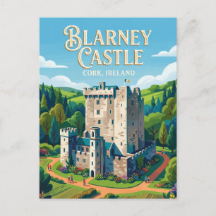 Postal Castillo de Blarney Irlanda