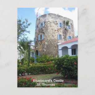 Postal Castillo de Bluebeard, St. Thomas