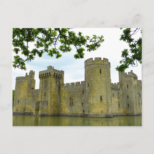 Postal Castillo de Bodiam (Anverso)