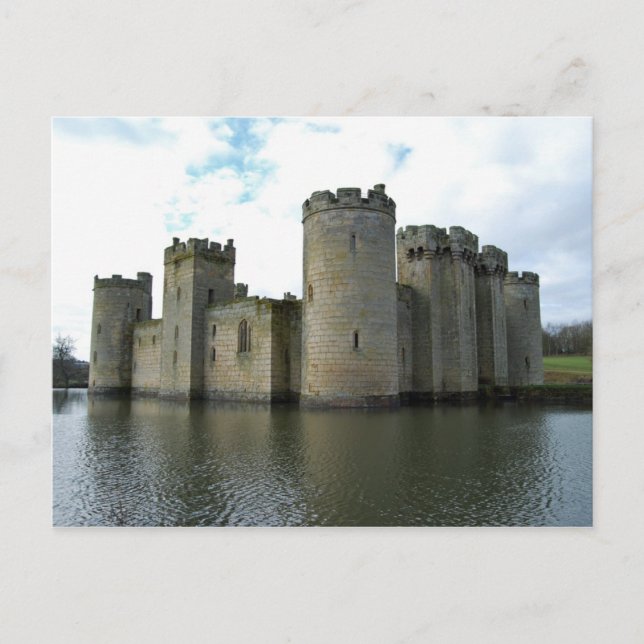 Postal Castillo de Bodiam (Anverso)