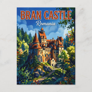 Postal Castillo de Bran Rumania