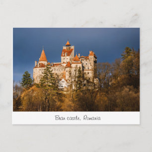 Postal Castillo de Bran Rumania