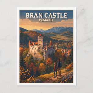 Postal Castillo de Bran Rumania