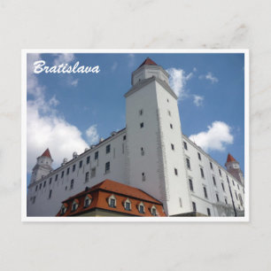 Postal castillo de bratislava eslovaquia frontera