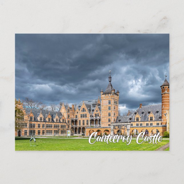 Postal Castillo de Cantecroy, Mortsel, Bélgica (Anverso)