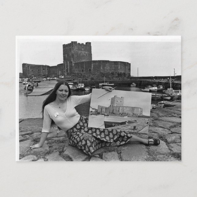 Postal Castillo de Carrickfergus (Anverso)