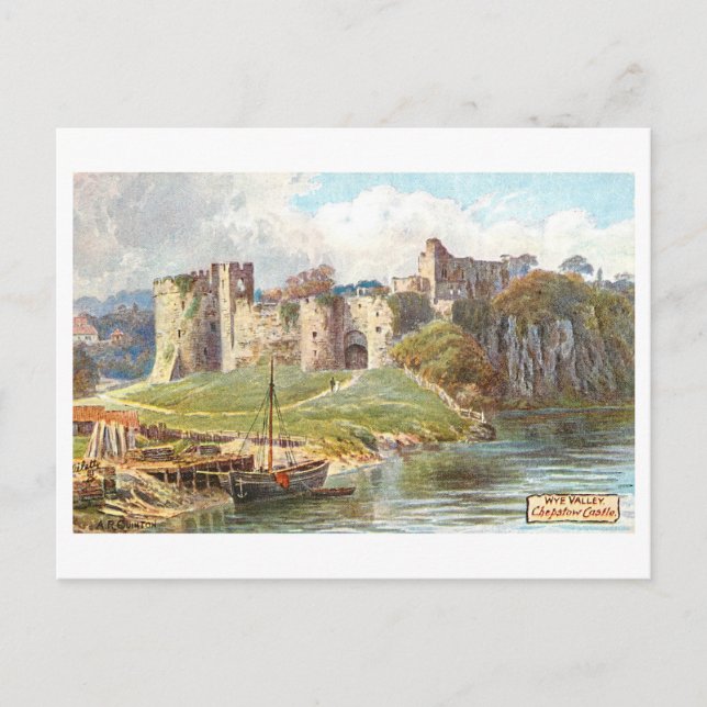 Postal Castillo de Chepstow antiguo (Anverso)