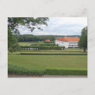 Postal Castillo de Clausholm, Hadsten, Dinamarca.