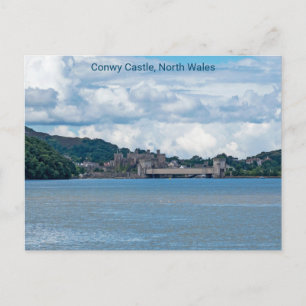 Postal Castillo de Conwy, Gales del Norte, Reino Unido, T