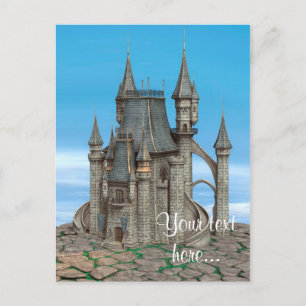 Postal Castillo de Cuento de Hadas