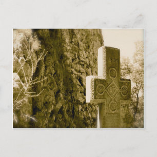 Postal Castillo de Drácula, Bran, Gravestone