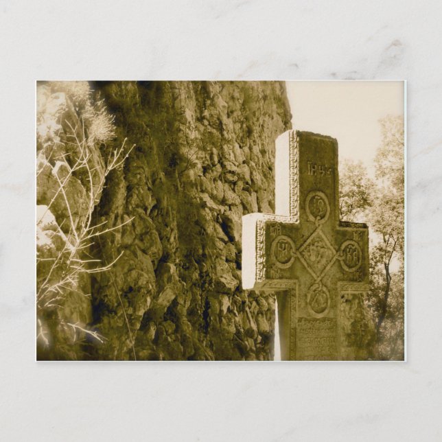 Postal Castillo de Drácula, Bran, Gravestone (Anverso)