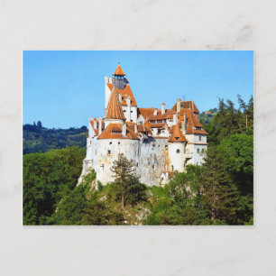 Postal Castillo de Drácula, Bran, Transilvania
