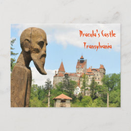 Postal Castillo de Drácula en Bran, Brasov, Transilvania