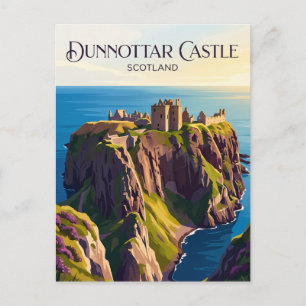 Postal Castillo de Dunnottar Escocia