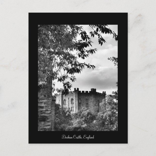 Postal Castillo de Durham (Anverso)