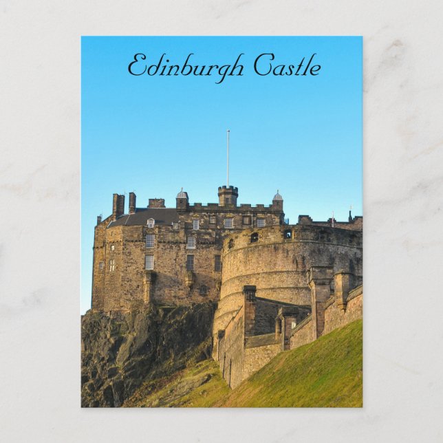 Postal Castillo de Edimburgo (Anverso)