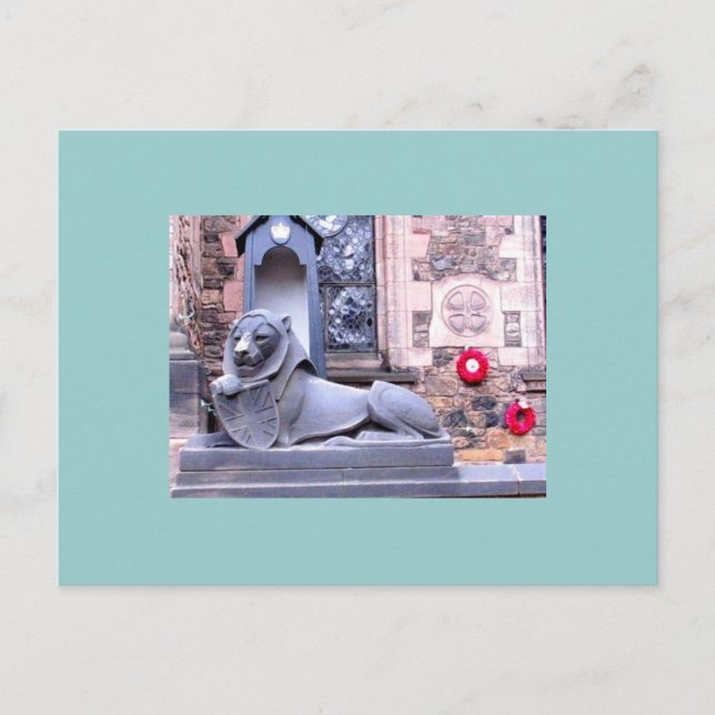 Postal Castillo de Edimburgo (Anverso)