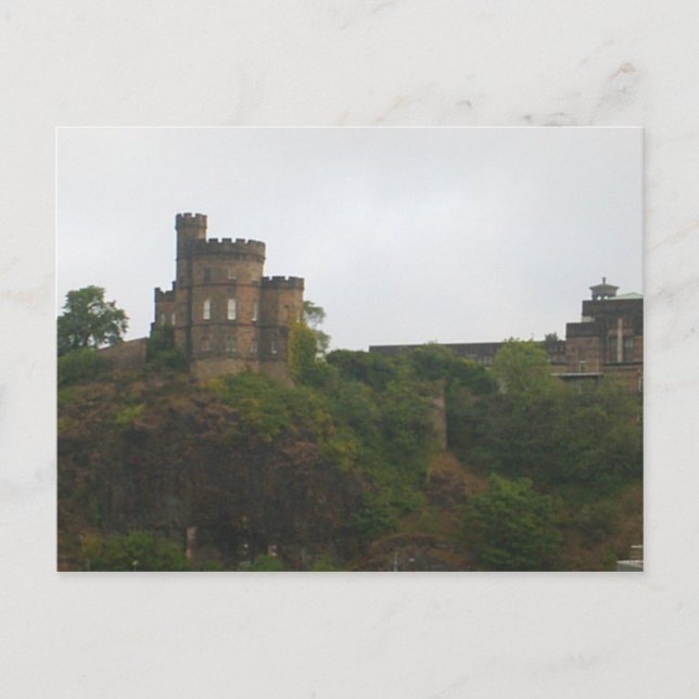 Postal Castillo de Edimburgo (Anverso)