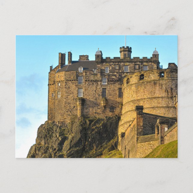 Postal Castillo de Edimburgo (Anverso)