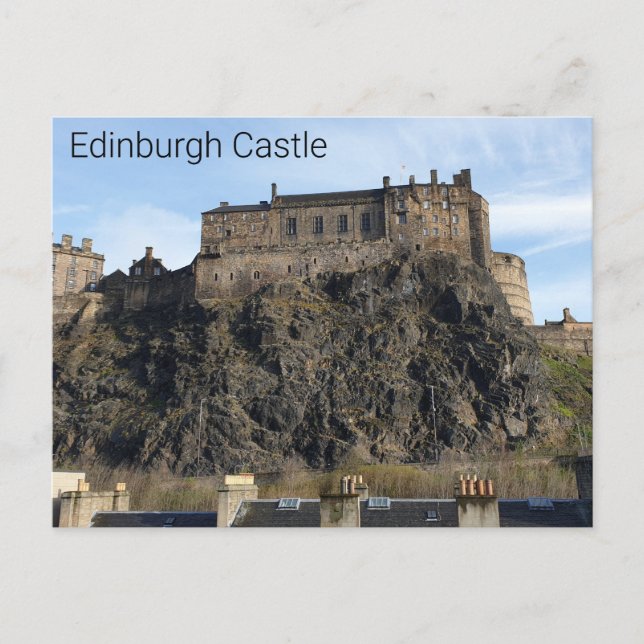 Postal Castillo de Edimburgo (Anverso)