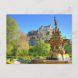 Postal Castillo de Edimburgo, Escocia