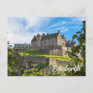 Postal Castillo de Edimburgo, Escocia, Reino Unido