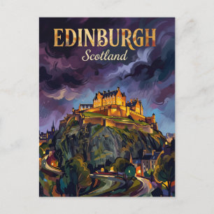 Postal Castillo de Edimburgo Reino Unido
