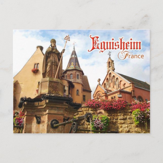 Postal Castillo de Eguisheim y capilla del Papa St Leo IX (Anverso)
