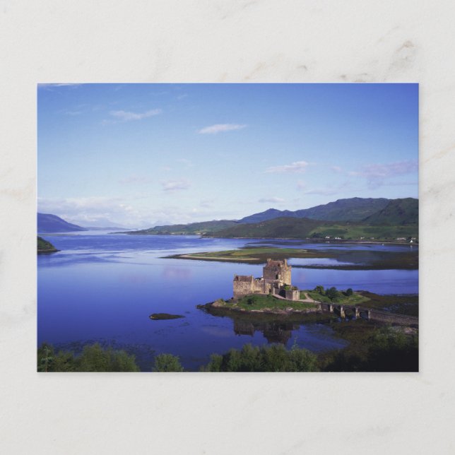 Postal Castillo de Eilean Donan, Dornie, Highlands, (Anverso)