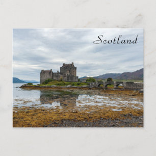 Postal Castillo de Eilean Donan, Loch Duich - Escocia, Re