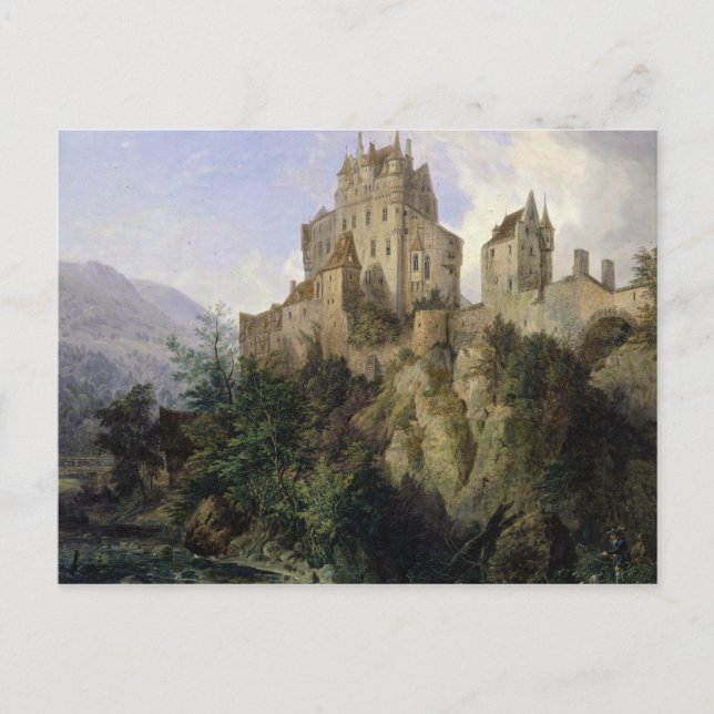 Postal Castillo de Eltz (Anverso)