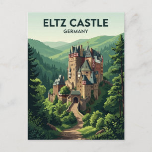 Postal Castillo de Eltz Alemania