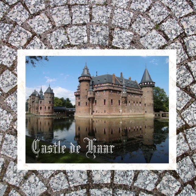 Postal Castillo de Haar, Utrecht, Países Bajos (Subido por el creador)