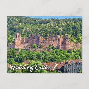 Postal Castillo de Heidelberg, Alemania