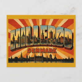 Postal Castillo de Hillerød Dinamarca