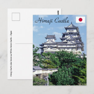 Postal Castillo de Himeji - Japón