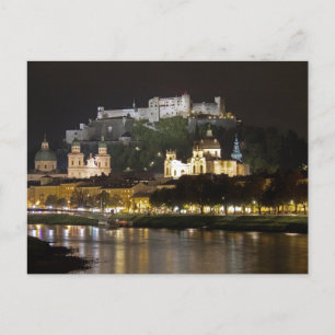 Postal Castillo de Hohensalzburg, Salzburgo