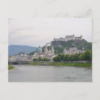 Postal Castillo de Hohensalzburg, Salzburgo, Austria