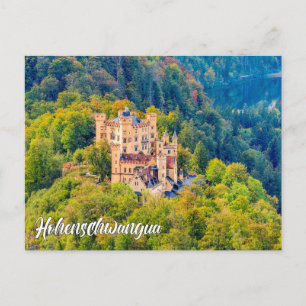 Postal Castillo de Hohenschwangau, Alemania