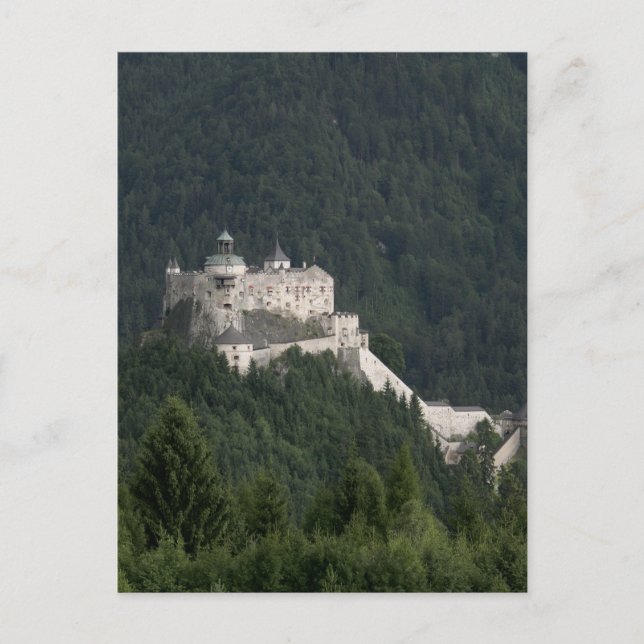 Postal Castillo de Hohenwerfen Austria (Anverso)